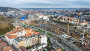CS Campus, Praha 5 – Smíchov, 191 vrtů x 199m, realizace