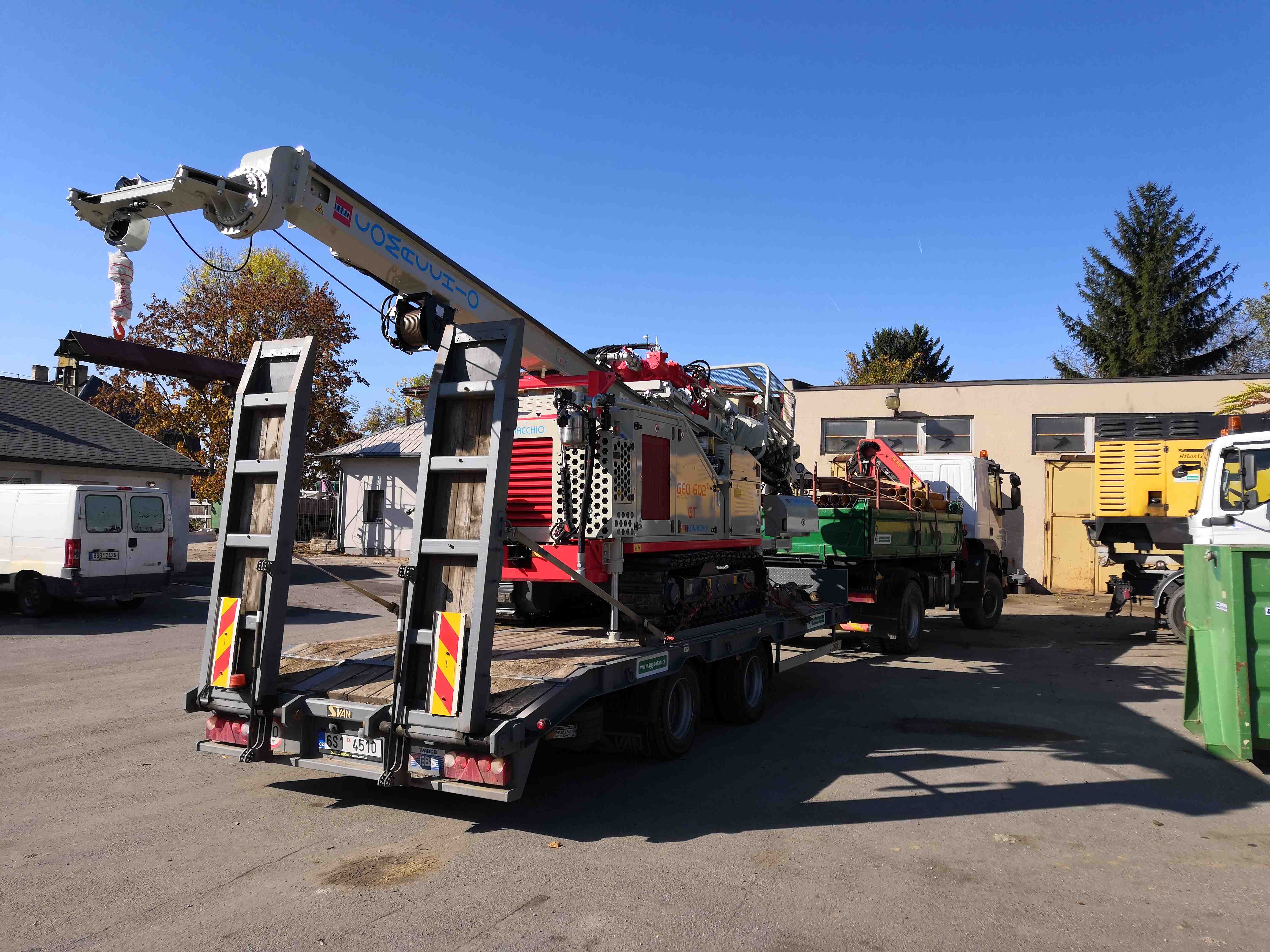 Comacchio 602GT na pásovém podvozku