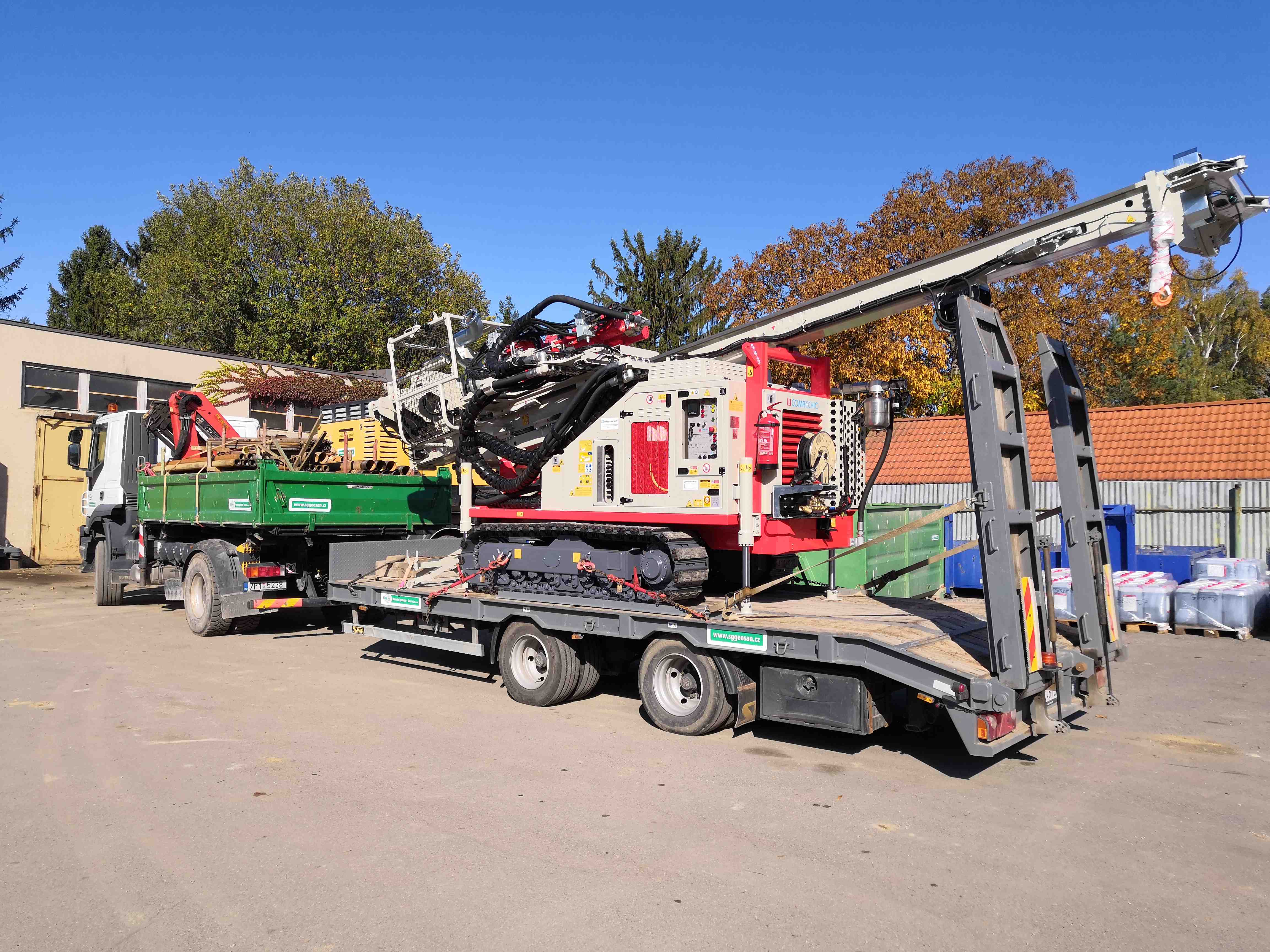 Comacchio 602GT na pásovém podvozku